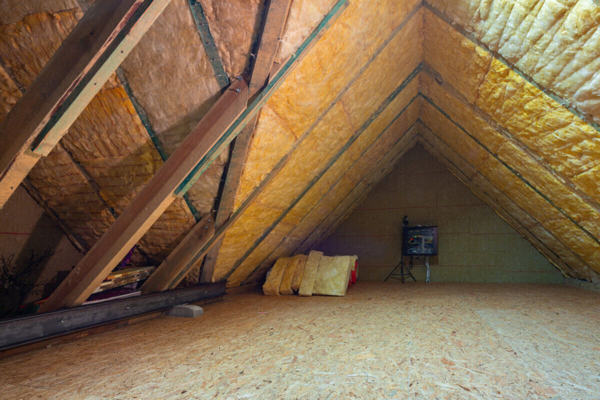 proper attic insulation