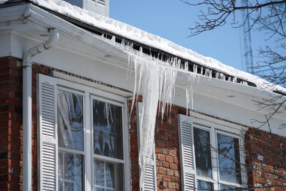 ice dams on your roof