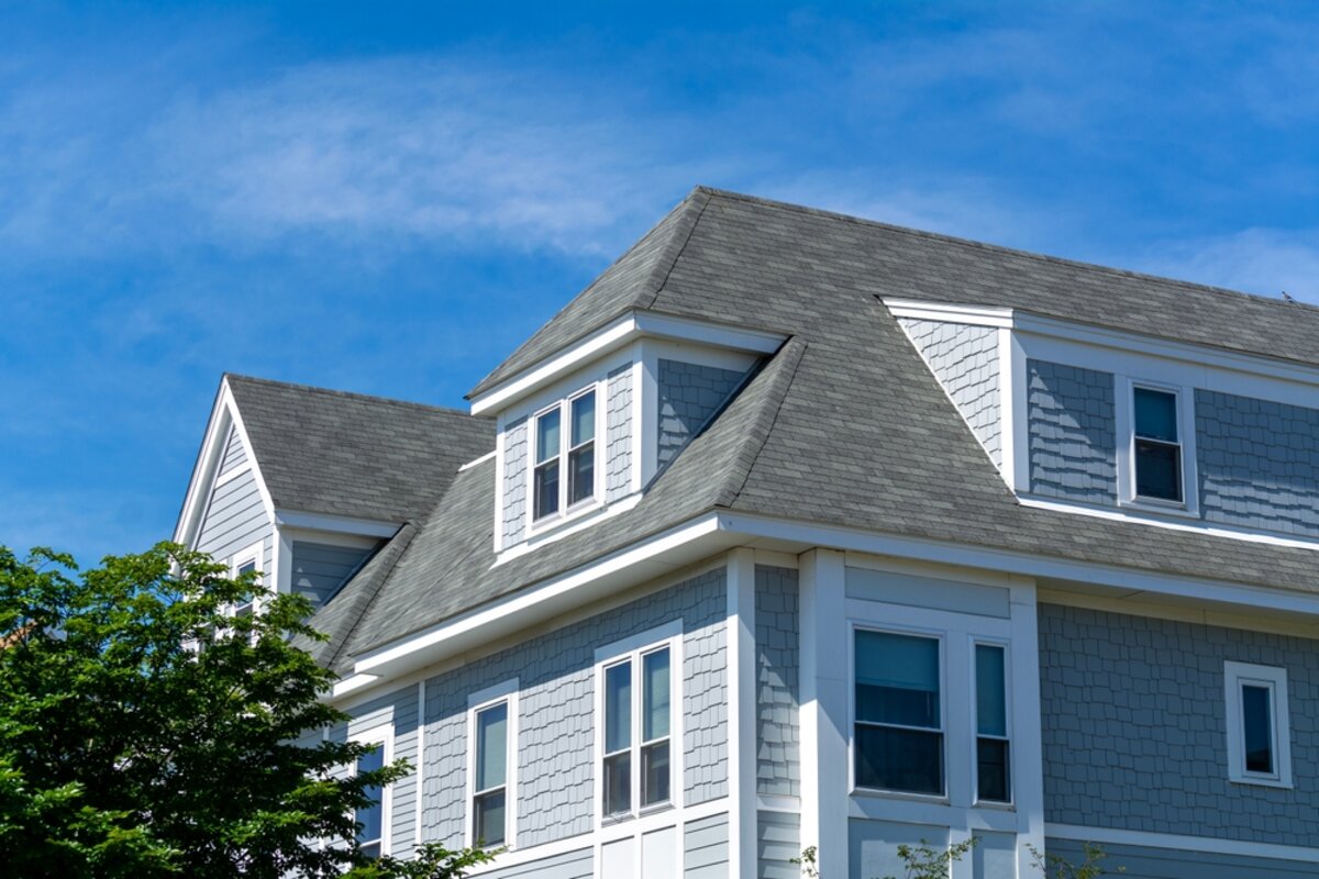 light colored roof shingles